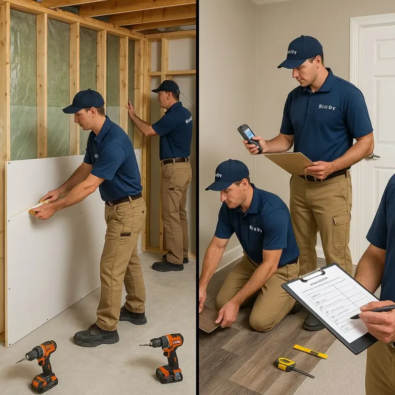 Repairs and Reconstruction process in Lake View, AL