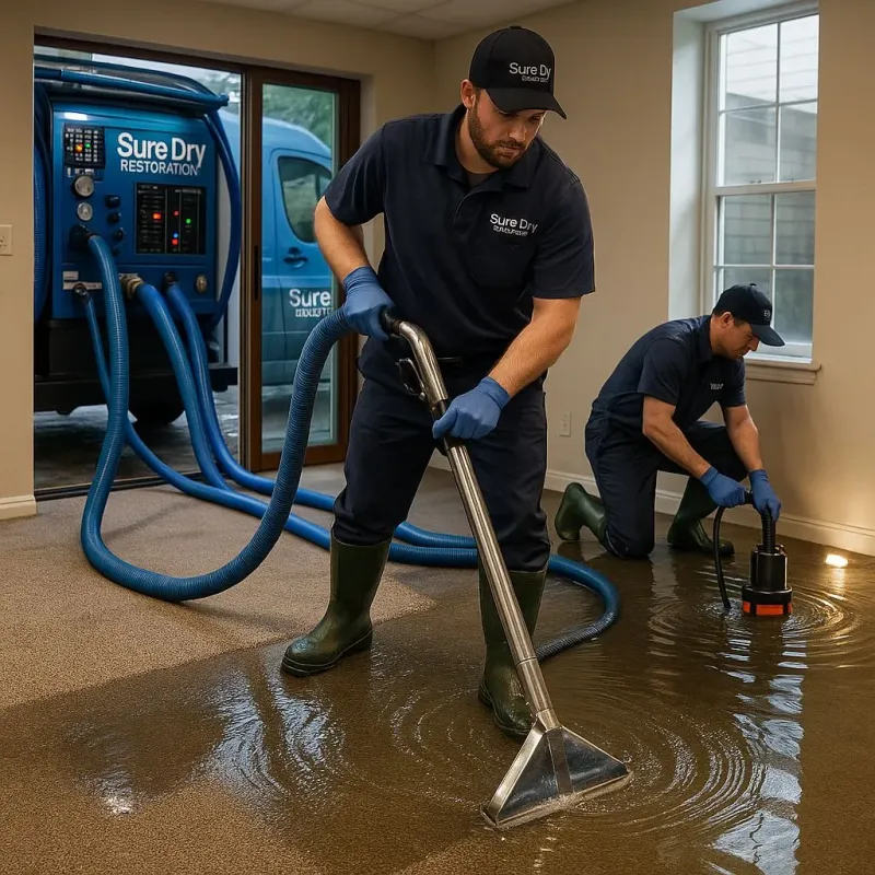 Water Extraction and Removal process in Lake View, AL
